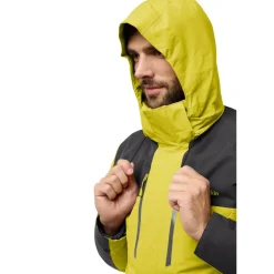 Jack Wolfskin  Jasper 3-in-1 outdoor jack heren chartreuse