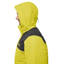 Jack Wolfskin  Jasper 3-in-1 outdoor jack heren chartreuse