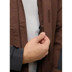 Jack Wolfskin  Jasper 3-in-1 outdoor jack heren hot choc