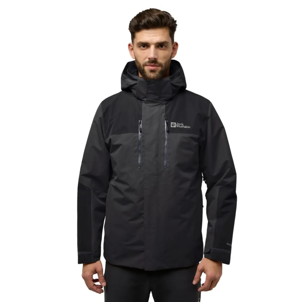Jack Wolfskin Jasper 3-in-1 outdoor jack heren phantom