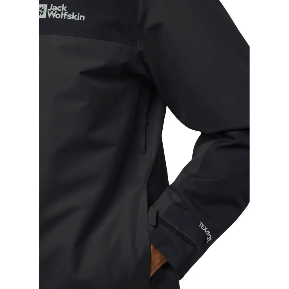 Jack Wolfskin Jasper 3-in-1 outdoor jack heren phantom