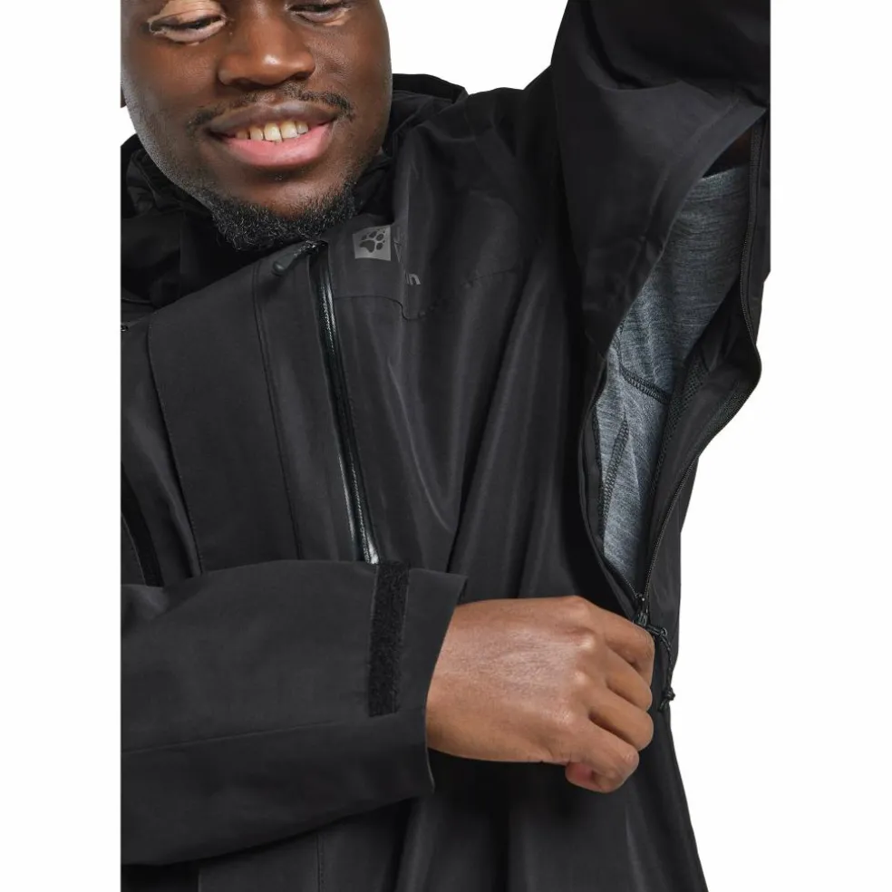 Jack Wolfskin Jasper 2L outdoor jack heren black