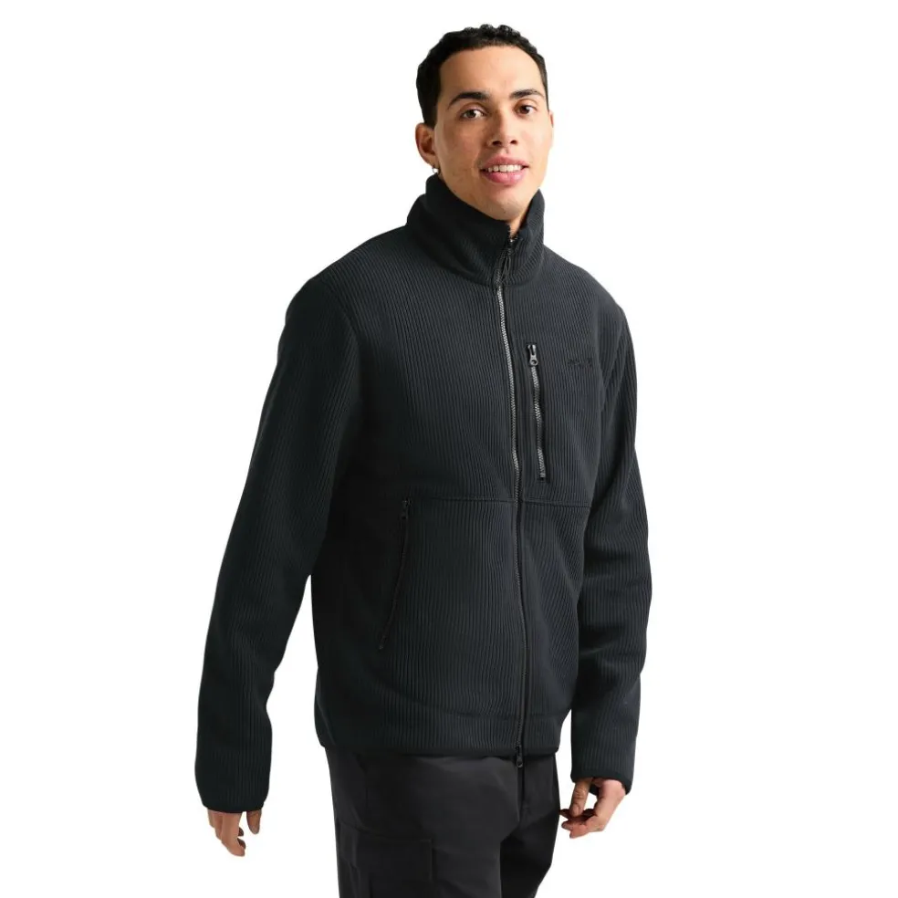 Jack Wolfskin Lake Ridge fleece vest heren black