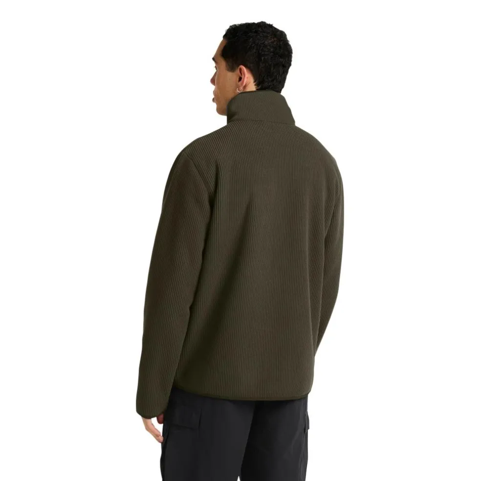 Jack Wolfskin Lake Ridge fleece vest heren obsidian moss