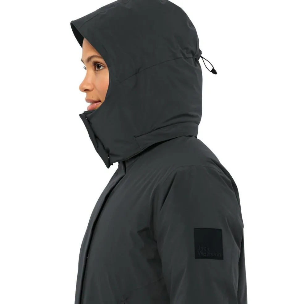 Jack Wolfskin Luisenplatz parka outdoor jack dames phantom