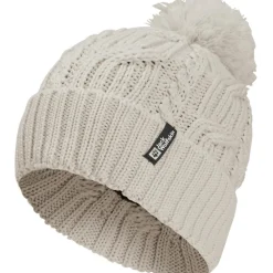 Jack Wolfskin  Pompom muts pale sand