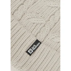 Jack Wolfskin  Pompom muts pale sand