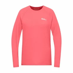 Jack Wolfskin  Prelight Swift shirt dames sunset coral