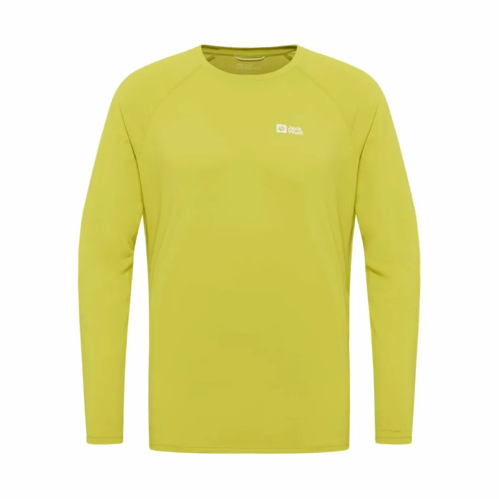 Jack Wolfskin Prelight swift shirt heren chartreuse