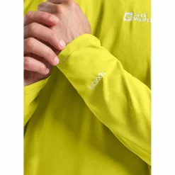 Jack Wolfskin Prelight swift shirt heren chartreuse