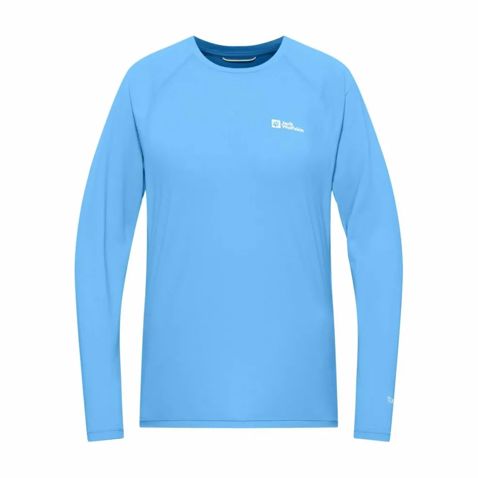 Jack Wolfskin Prelight Swift shirt dames mid blue