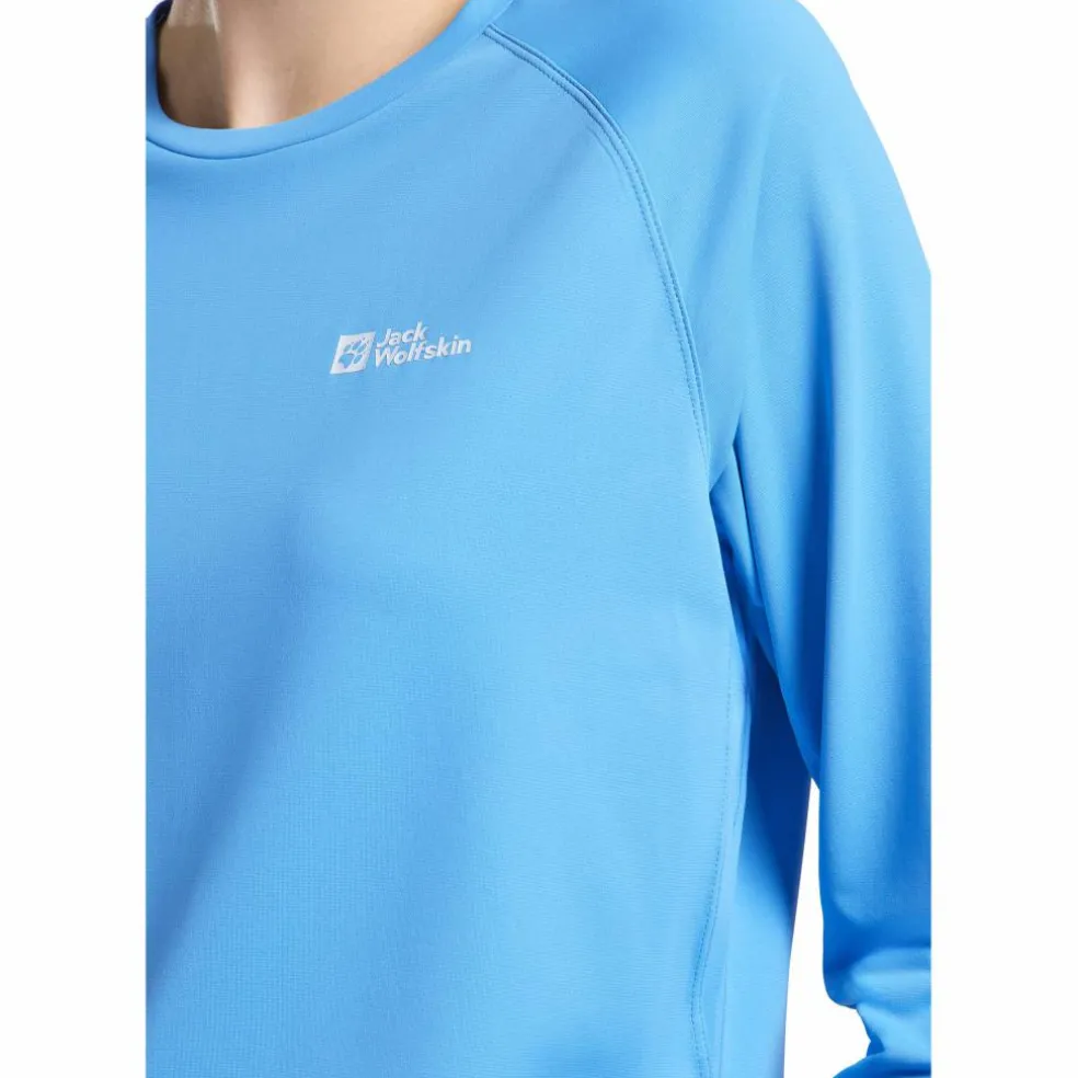 Jack Wolfskin Prelight Swift shirt dames mid blue