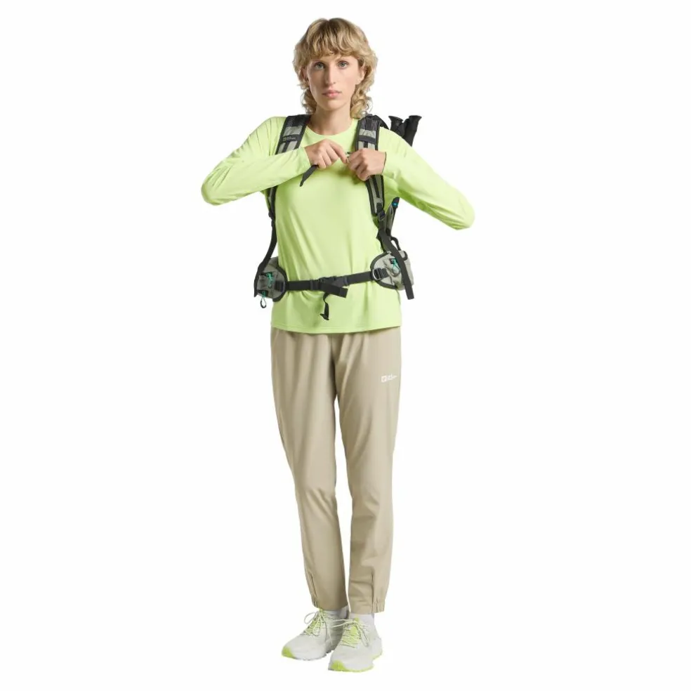 Jack Wolfskin Prelight Swift shirt dames cool matcha