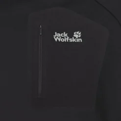 Jack Wolfskin  Prelight Trail Crew shirt heren black