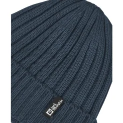 Jack Wolfskin  Rib Knit muts midnight sky