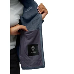 Jack Wolfskin  Rotwand fleece vest dames midnight sky