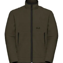 Jack Wolfskin Stone Lite fleece vest heren obsidian moss