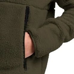 Jack Wolfskin  Stone Lite fleece vest heren obsidian moss