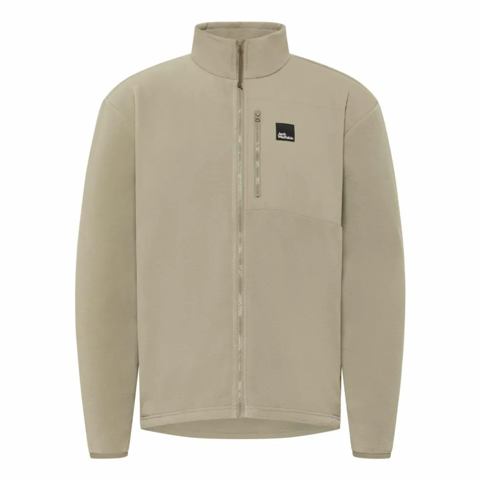 Jack Wolfskin Sumetro fleece vest heren stone