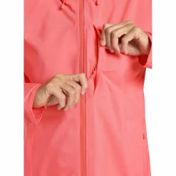 Jack Wolfskin  Tempest 2L outdoor jack dames sunset coral