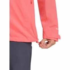 Jack Wolfskin  Tempest 2L outdoor jack dames sunset coral