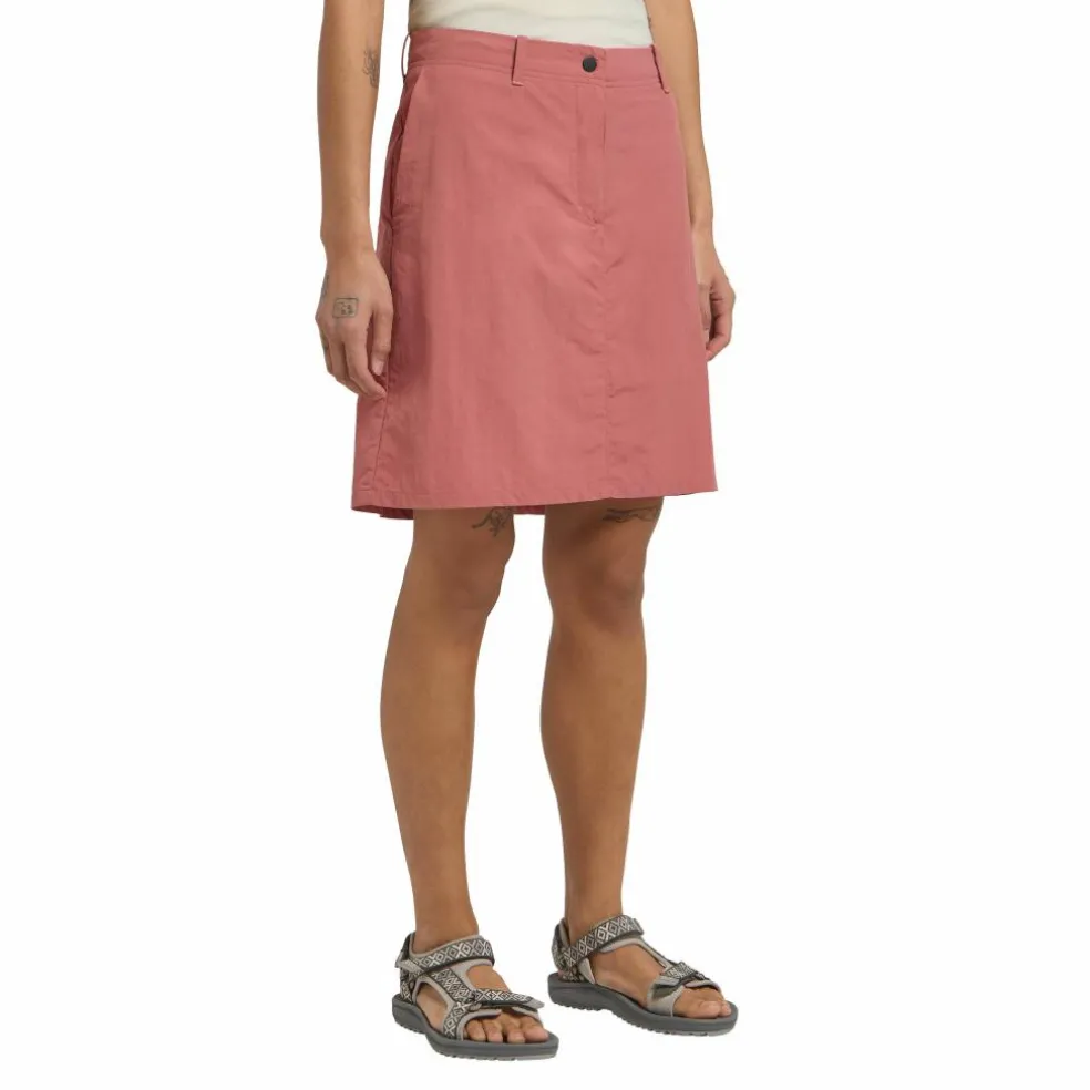 Jack Wolfskin Tihama skort dames mineral red