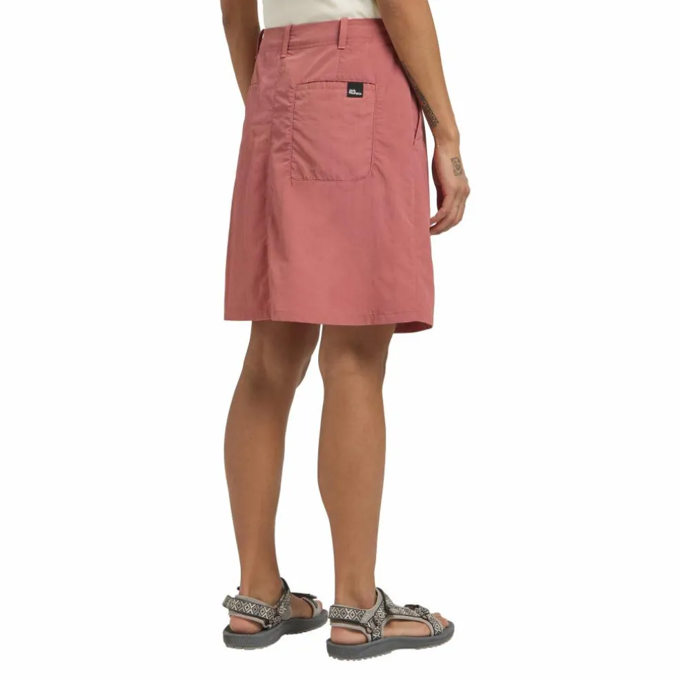 Jack Wolfskin Tihama skort dames mineral red