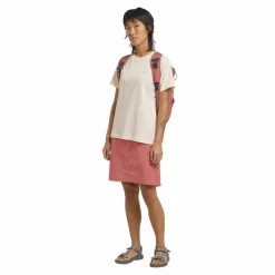 Jack Wolfskin Tihama skort dames mineral red