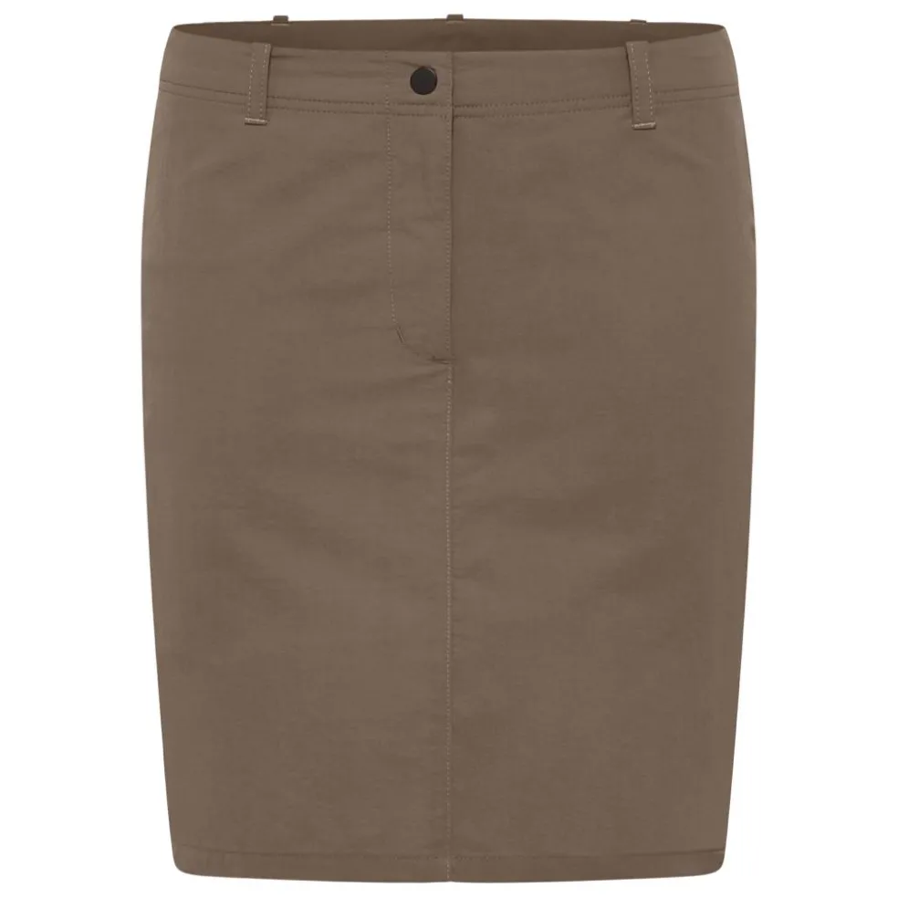 Jack Wolfskin Tihama skort dames cold coffee