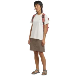Jack Wolfskin Tihama skort dames cold coffee