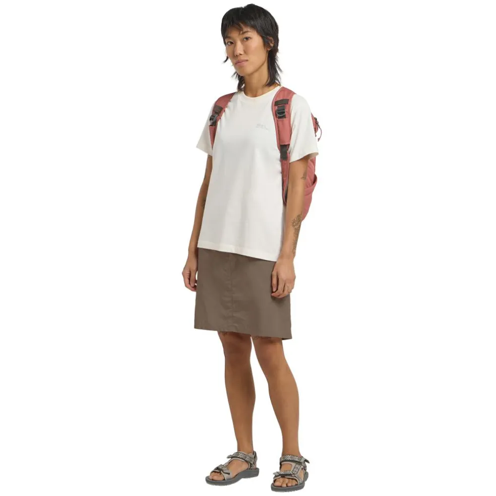 Jack Wolfskin Tihama skort dames cold coffee