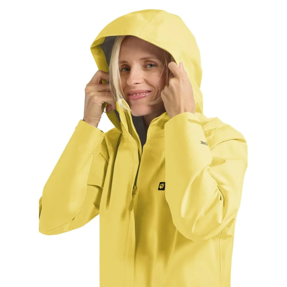 Jack Wolfskin Trailtime 2L outdoor jack dames lemon ice