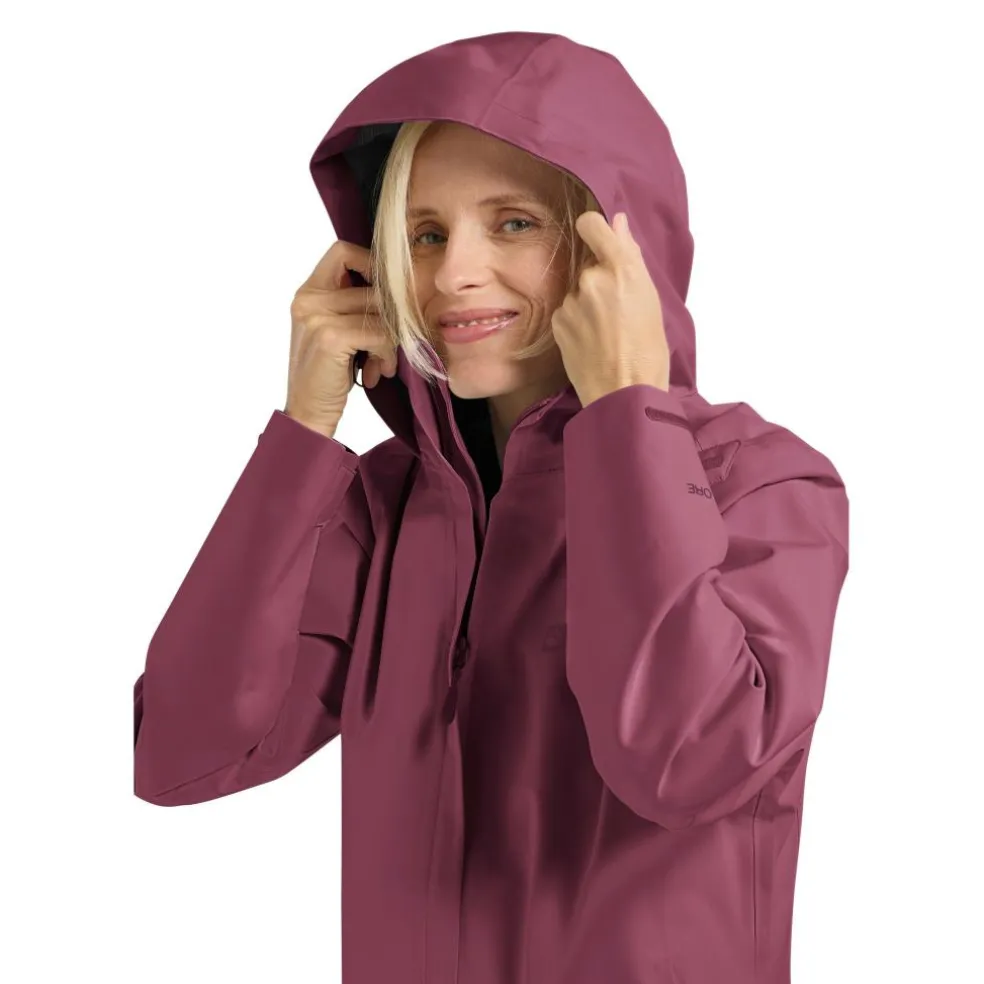 Jack Wolfskin Trailtime 2L outdoor jack dames raisin