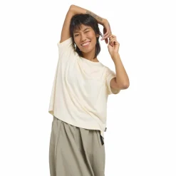 Jack Wolfskin Travel shirt dames cotton white heather