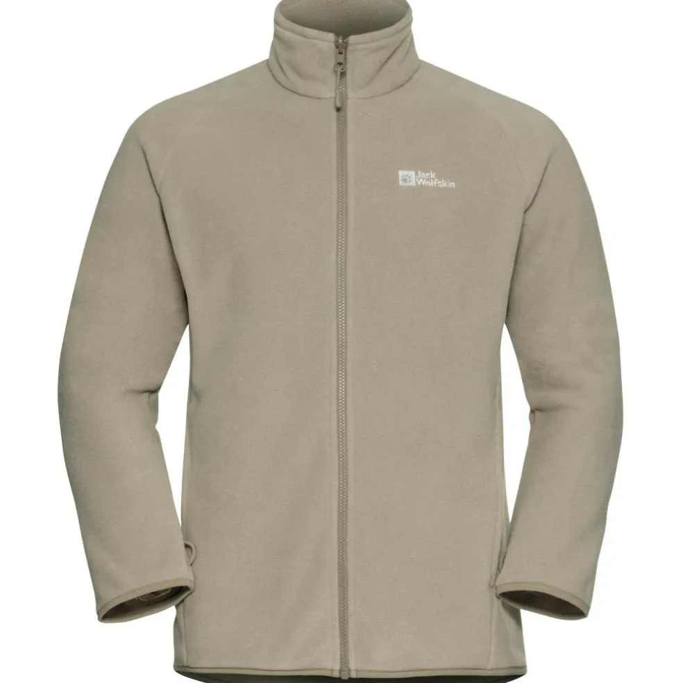 Jack Wolfskin Waldsteig fleece vest heren linen