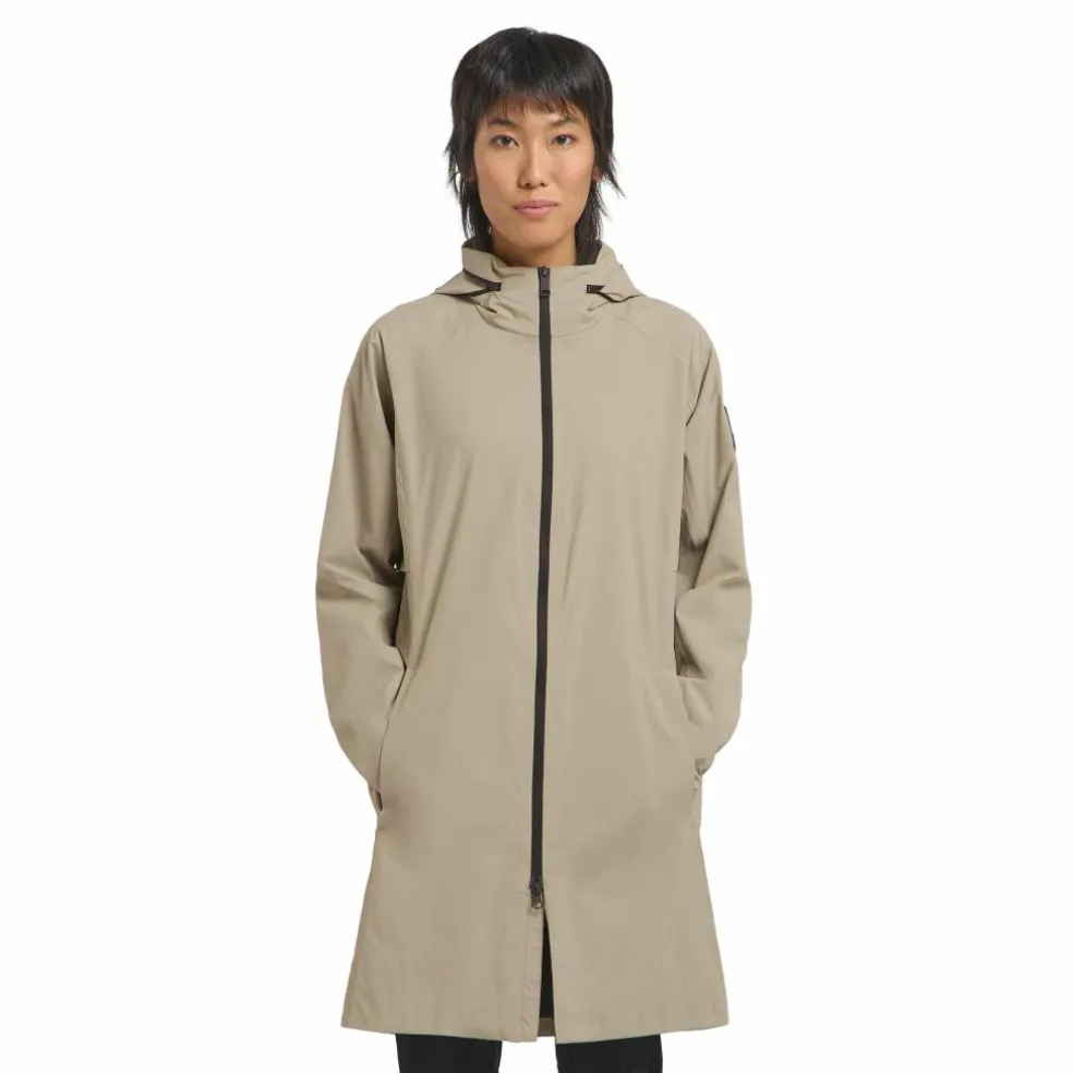 Jack Wolfskin Wellsee Coat parka outdoor jack dames stone