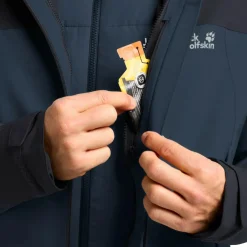 Jack Wolfskin Wild Places 3-in-1 outdoor jack heren midnight sky