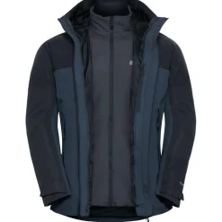 Jack Wolfskin Wild Places 3-in-1 outdoor jack heren midnight sky