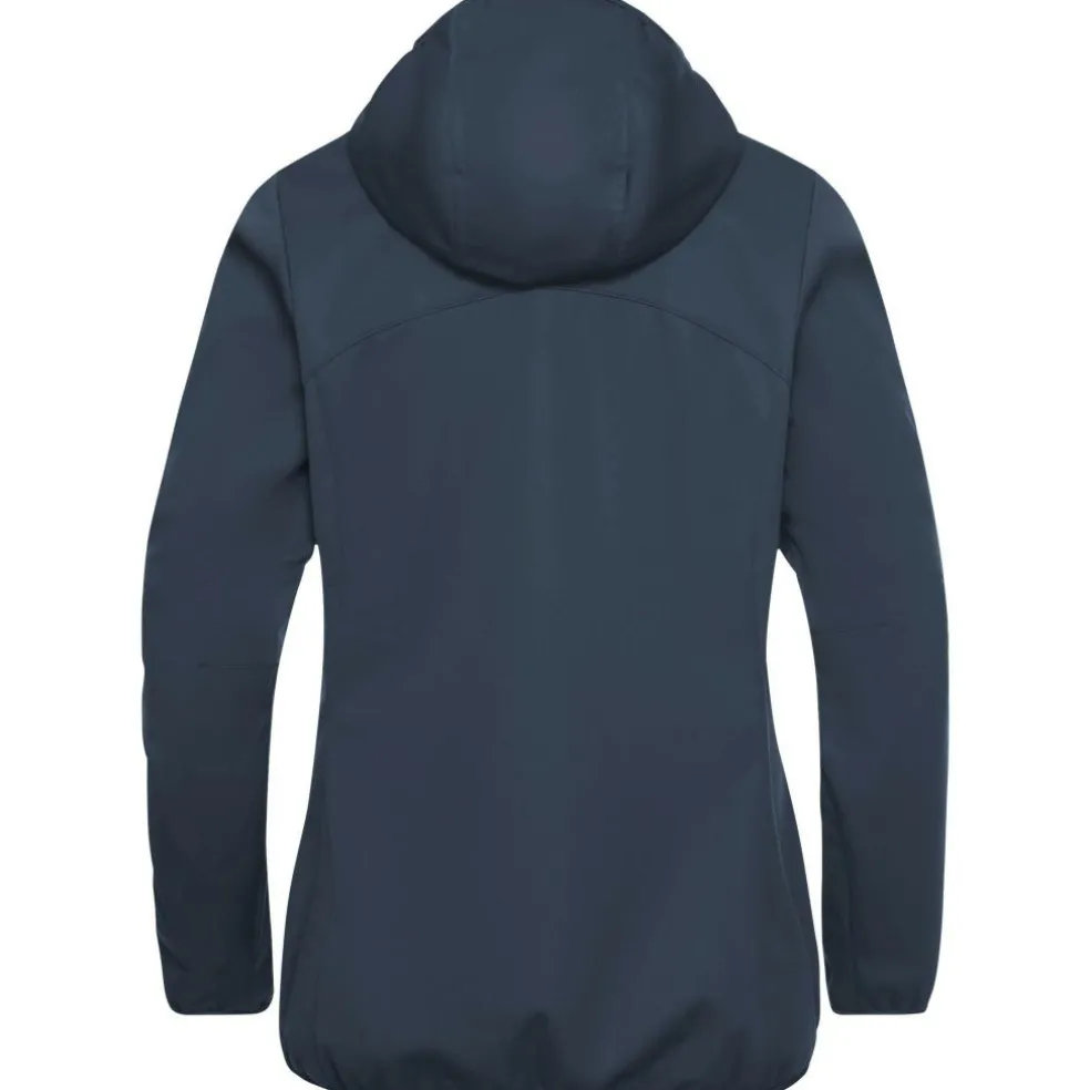 Jack Wolfskin Windhain Hoody softshell jas dames midnight sky