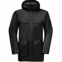 Jack Wolfskin Winterlager parka outdoor jack heren black