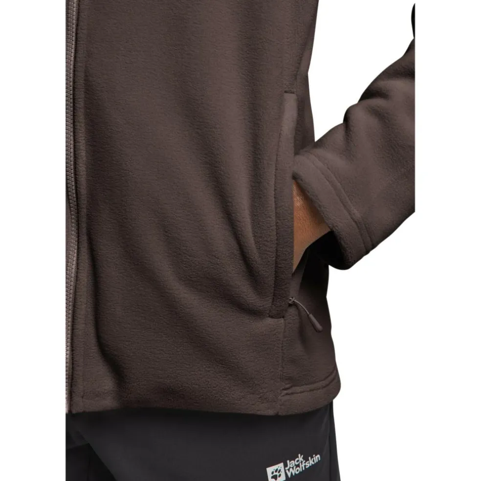 Jack Wolfskin Winterstein fleece vest heren peat