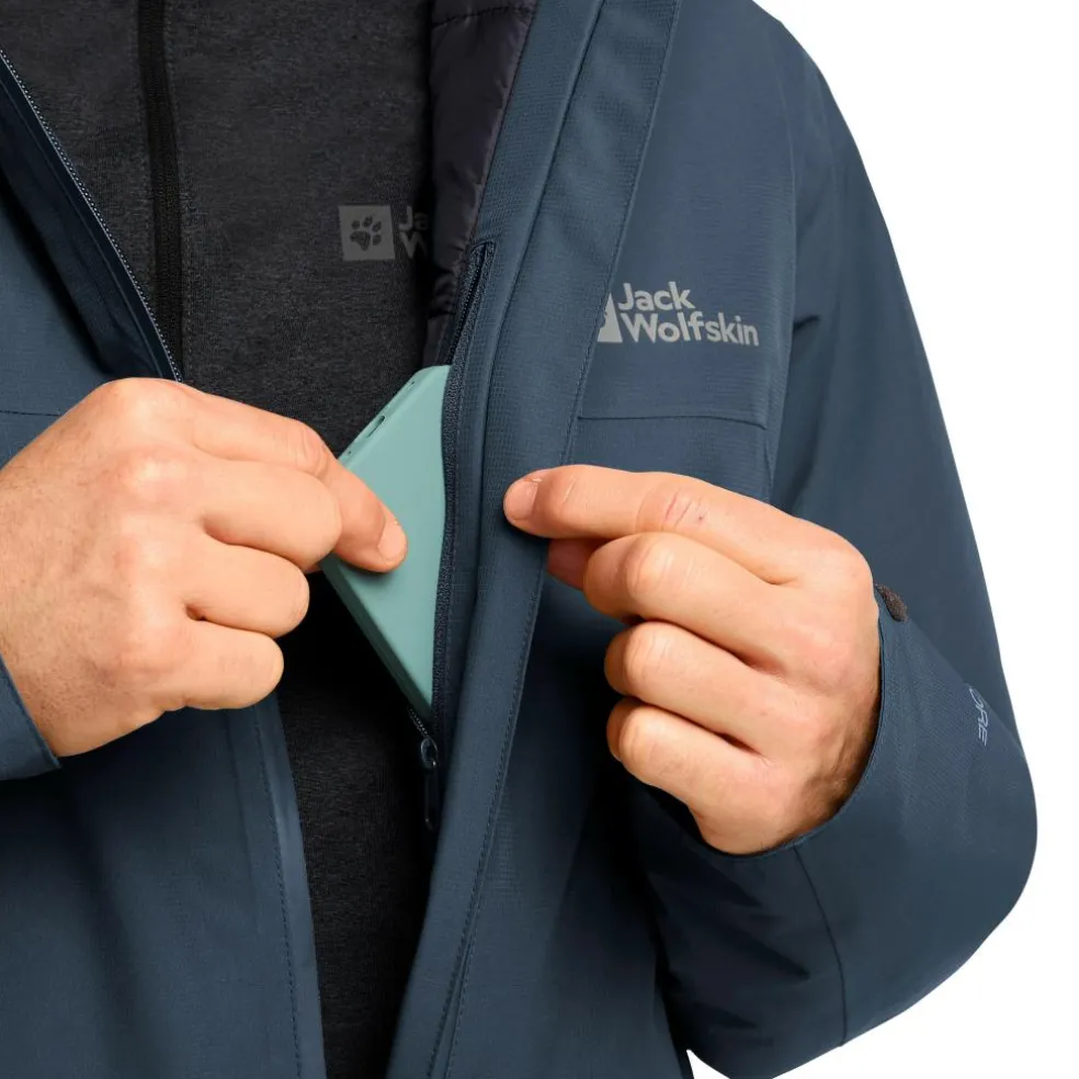 Jack Wolfskin Wisper Insulated outdoor jack heren midnight sky dark navy