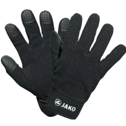 Jako Spelershandschoenen fleece zwart