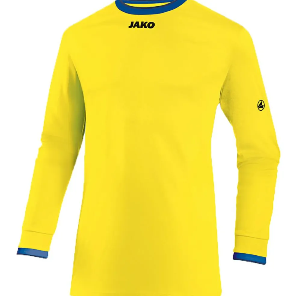 JAKO United trainingsshirt geel blauw