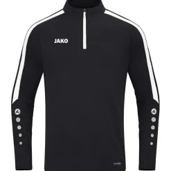 JAKO Ziptop Power trainingsshirt zwart
