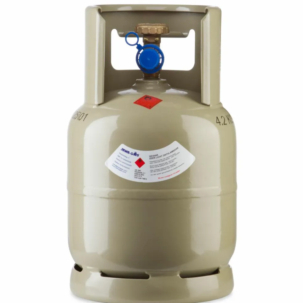 Jewagas Vulling stalen gasfles 2,5 kg