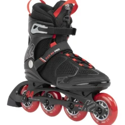 K2 FIT 84 Pro inline skates heren black red