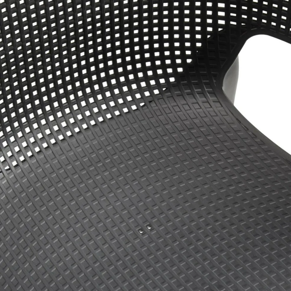 Keter Elisa stapelbare tuinstoel graphite