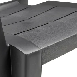 Keter Julie stapelbare tuinstoel graphite