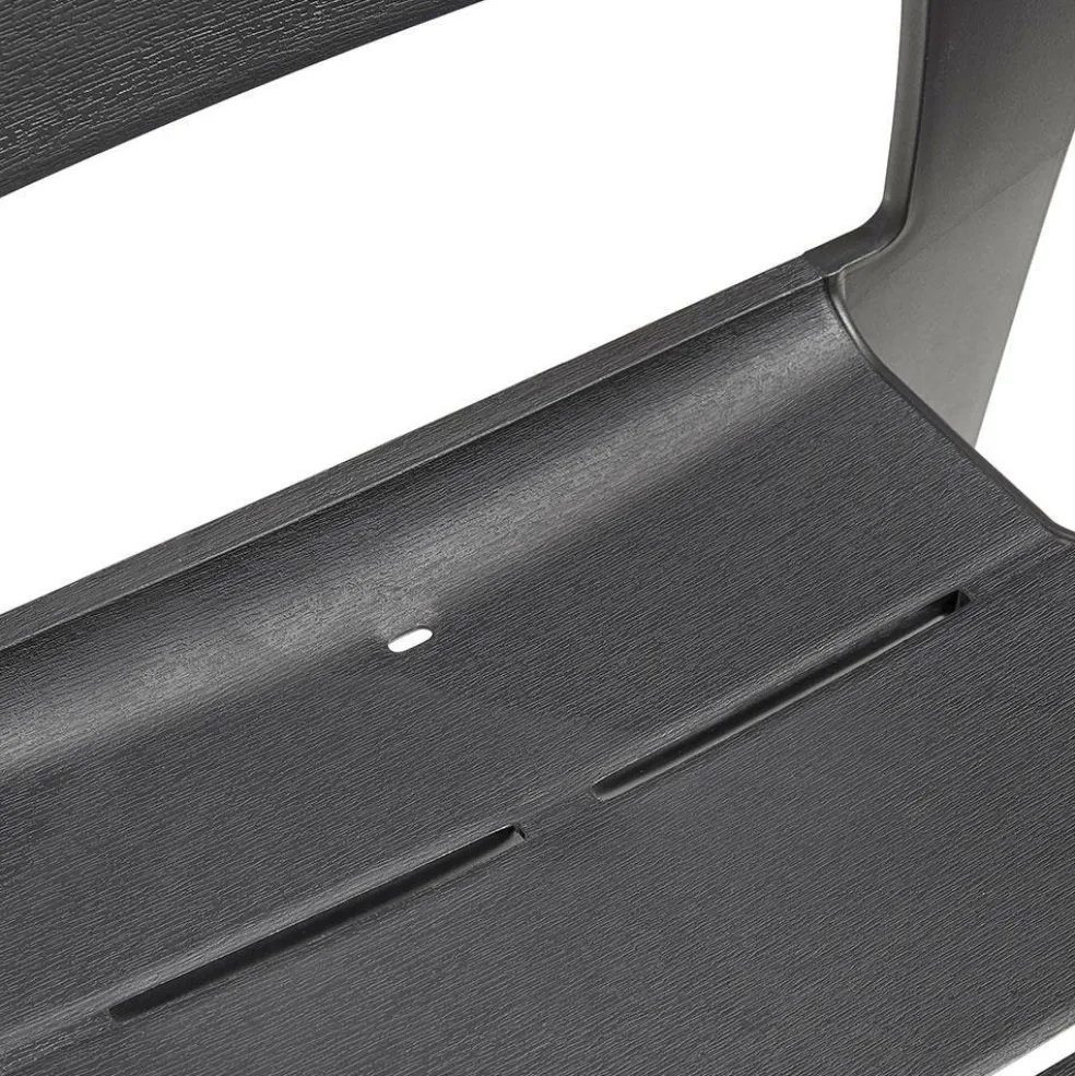 Keter Julie stapelbare tuinstoel graphite